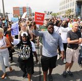 "Nazis sind Verlierer": Zehntausende Menschen haben in Boston am Samstag friedlich gegen Rassismus und Hass demonstriert. 