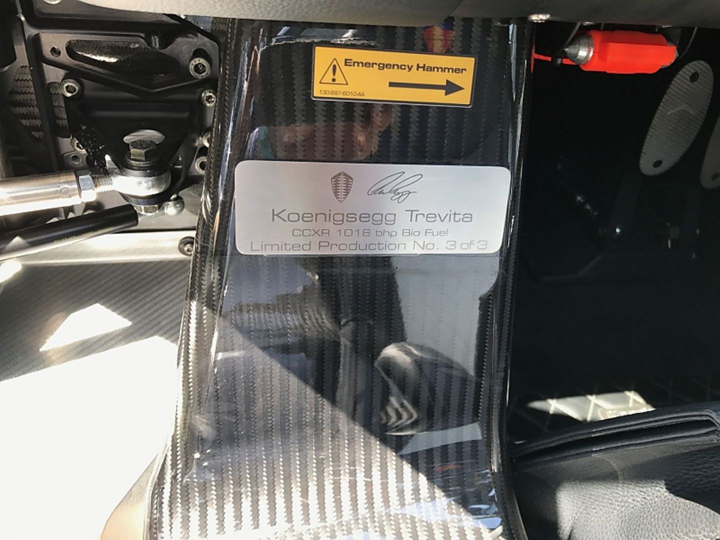 Der Koenigsegg CCXR Trevita wurde nur zweimal gebaut