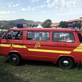VW Bus Feuerwehr Warendorf bei Legends of Autobahn