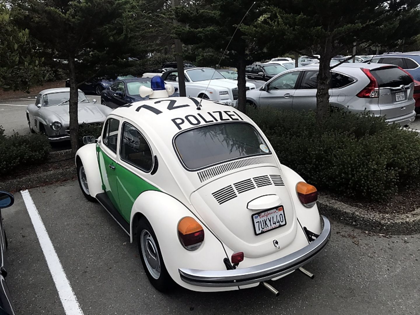 VW Käfer der bayrischen Polizei