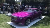 Rolls Royce Dawn Fuscia The Quail