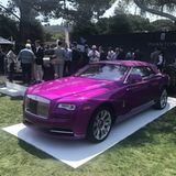 Rolls Royce Dawn Fuscia The Quail