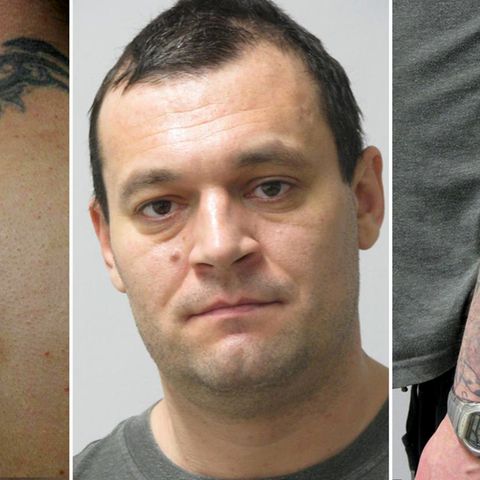 Die Polizei fahndet bundesweit nach Friedrich Wilhelm Koch. Besonders auffällig sind seine Tattoos.