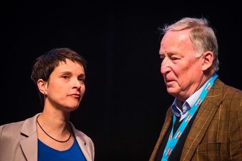 Funkstille in der AfD zwischen Frauke Petry und Alexander Gauland