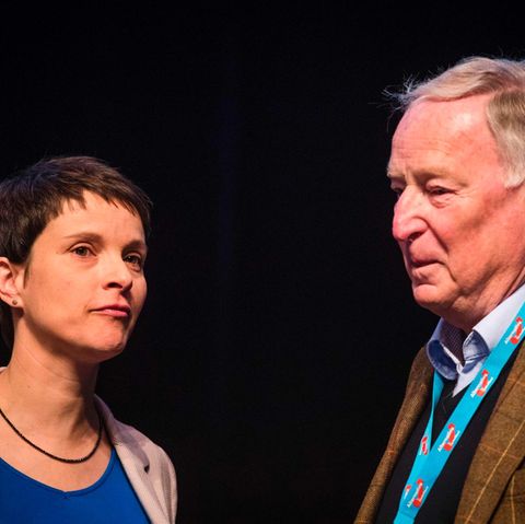 Funkstille in der AfD zwischen Frauke Petry und Alexander Gauland