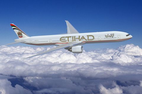 Boeing 777 der Etihad Airways