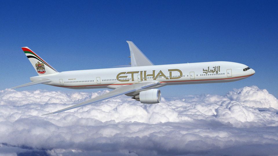 Boeing 777 der Etihad Airways Boeing 777 der Etihad Airways