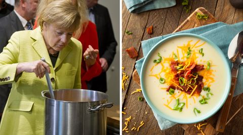 Das Geheimnis von Angela Merkels Kartoffelsuppe