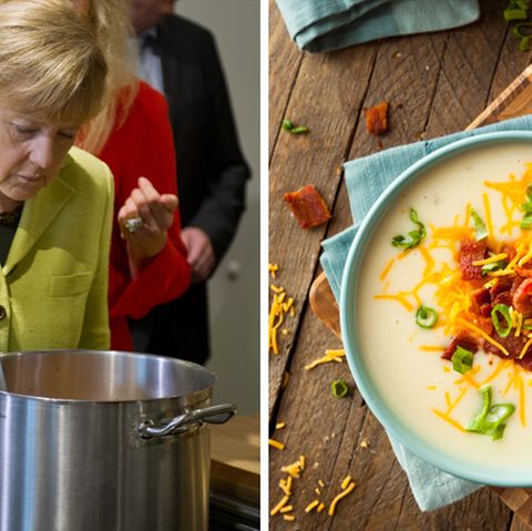 Das Geheimnis von Angela Merkels Kartoffelsuppe