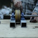 Fernando Abellanas ist von Beruf Klempner - handwerklich ist also gut ausgebildet.