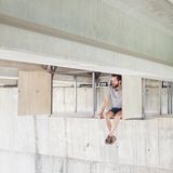 Fernando Abellanas genießt die Flucht aus der Stadt - mitten in der Stadt.