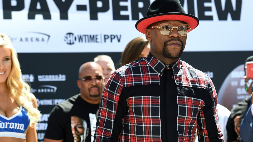Floyd Mayewather Floyd Mayweather bei seiner Ankunft in Las Vegas