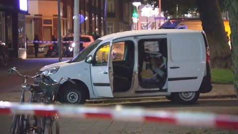 Kleinlaster gestoppt: Ob der der Wagen zufällig in der Nähe des Veranstaltungsortes in Rotterdam war, ist noch unklar