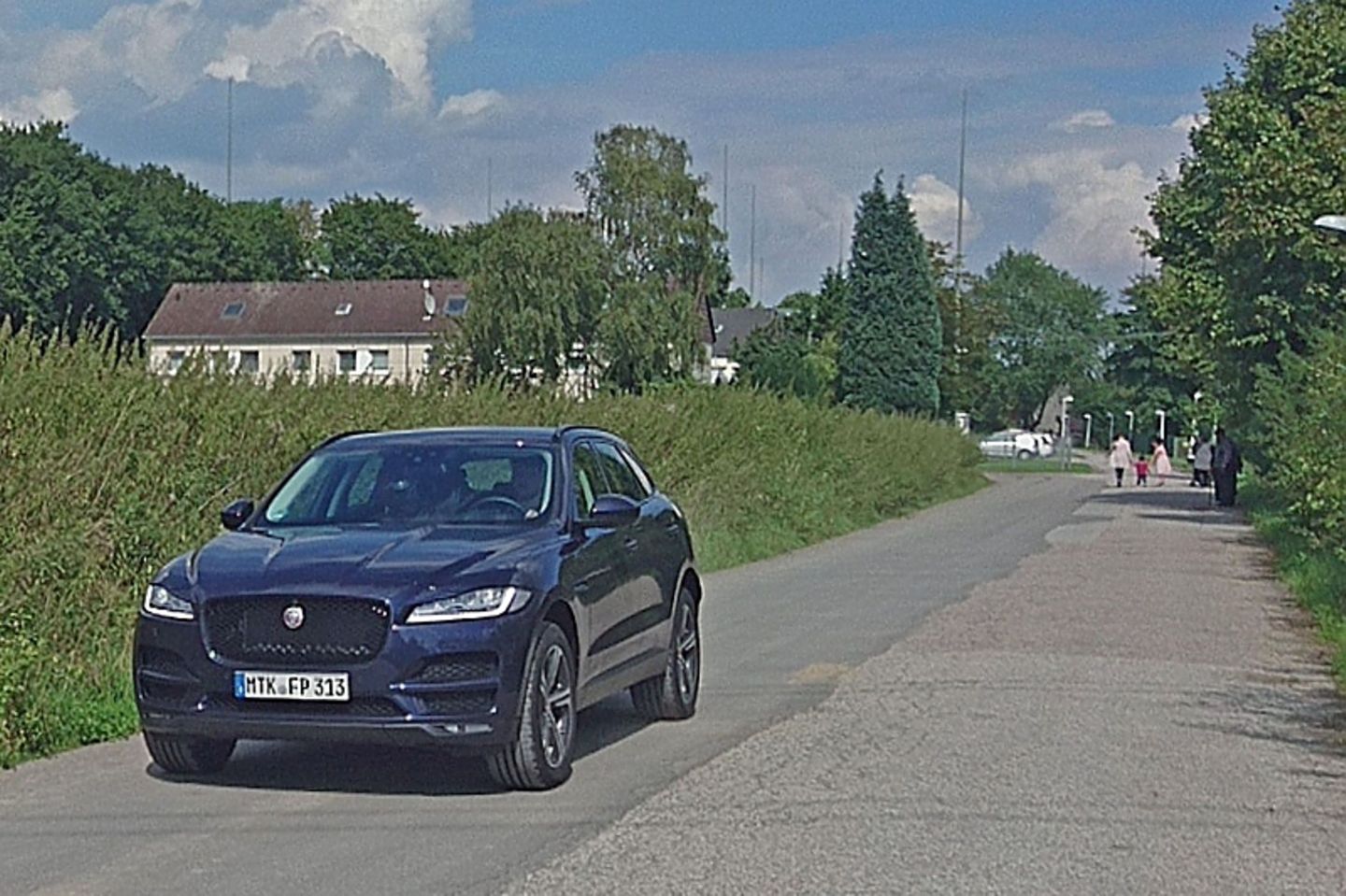 Die 8-Gang-Automatik sorgt stets für den richtigen Gang.