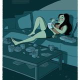 Fastfood-Orgien und exzessives Serien schauen