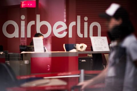 Team von Air Berlin sucht neuen Job