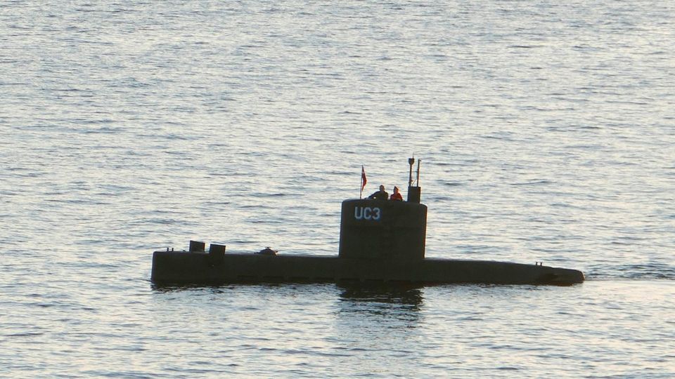 Die Nautilus, an Bord Peter Madsen und Kim Wall: Dieses Foto machte Peter Thompson Die Nautilus, an Bord Peter Madsen und Kim Wall: Dieses Foto machte Peter Thompson