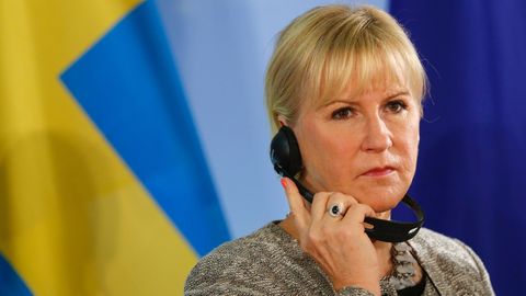 Schwedische Außenministerin Margot Wallström nannte die Entwicklungen in der Türkei "beunruhigend"