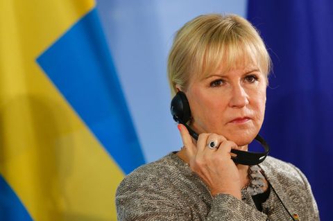 Schwedische Außenministerin Margot Wallström nannte die Entwicklungen in der Türkei "beunruhigend"
