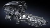 Das Getriebe besteht aus einem leistungsverzweigten Hybridmodul, das mit einer Viergang-Automatik gekoppelt wurde