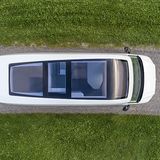 Das Panoramadach bietet einen guten Blick ins Innere und natürlich auch von innen heraus.