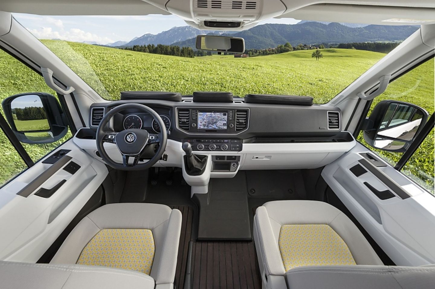 Das Cockpit des VW California XXL.