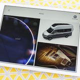 Per Tablet können viele Dinge gesteuert werden.