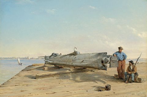 Warum die U-Boot-Crew der H. L. Hunley für ihren eigenen Untergang gesorgt hat