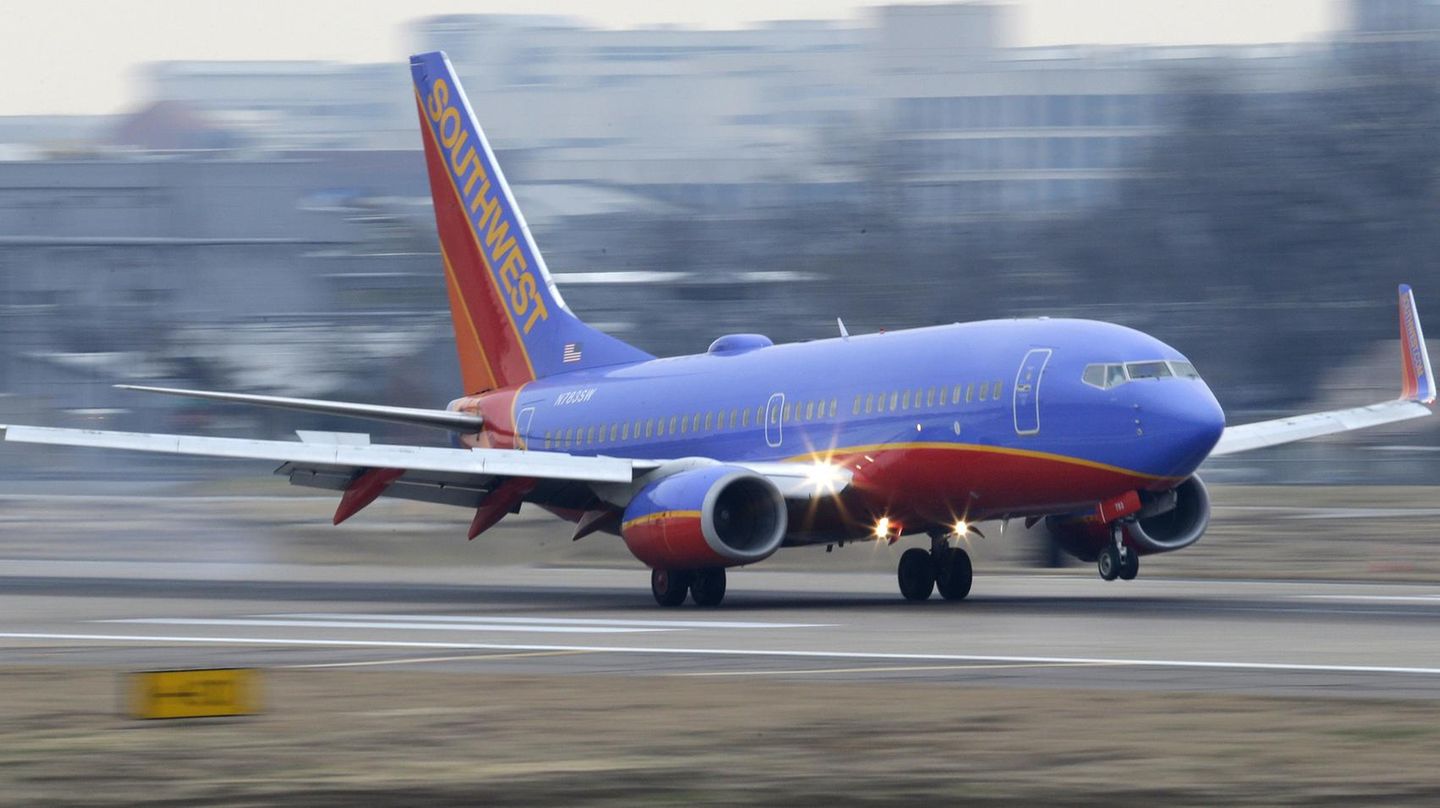 Boeing 737 des US-Billigfliegers Southwes