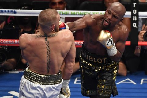 Floyd Mayweather besiegt MMA-Kämpfer Conor McGregor per technischem K.o.