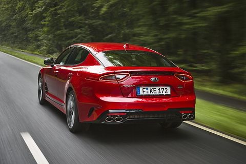 Kia Stinger GT4 AWD - auch das Heck kann gefallen