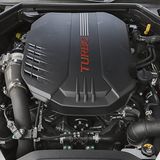 Kia Stinger GT4 AWD - der 3,3 Liter Turbo-V6 leistet 276 kW / 370 PS