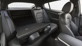 Die Rückbank des Kia Stinger GT4 AWD lässt sich umklappen