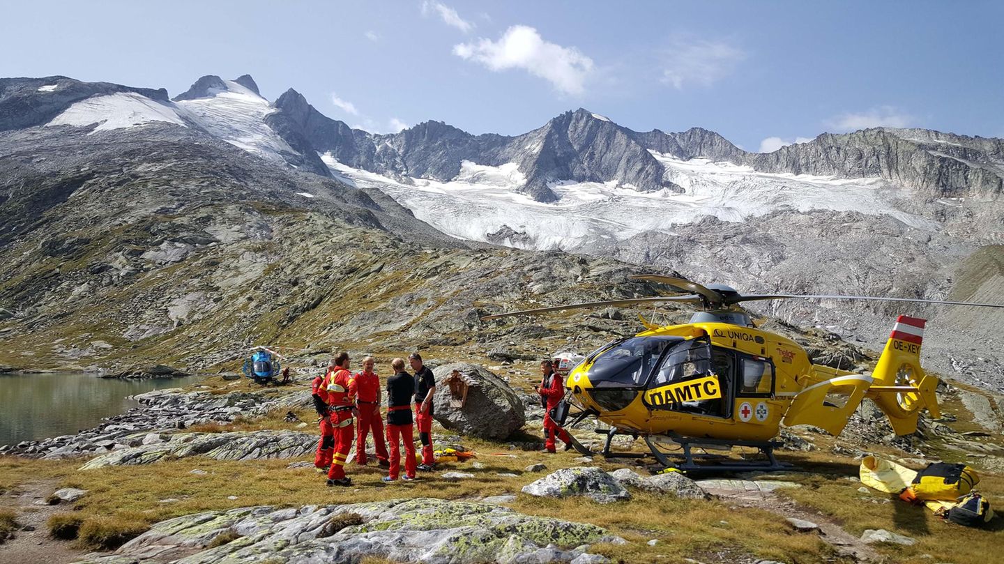 Die Rettungskräfte konnten in den österreichischen Alpen fünf Bergsteiger nur noch tot bergen