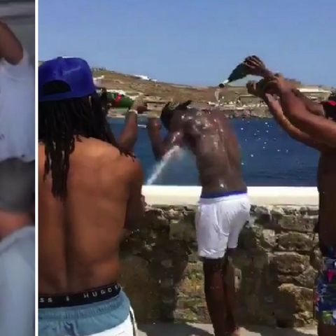 Usain Bolt - so lässt er es auf Mykonos krachen