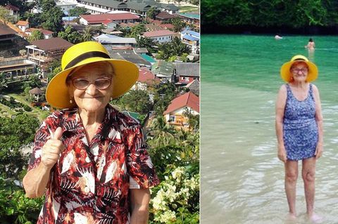 Instagram-Star "Babushka_1927": Diese Frau ist 90 und reist um die Welt - das ist ihr Geheimnis