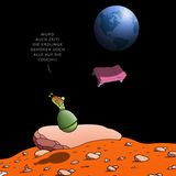 Cartoon zum Tag des Notrufs: Wo bleibt Feuerwehrmann Horst?