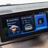 Das Infotainment ist auf dem neuesten Stand