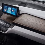 Die Kacheloptik des Infotainments gibt es jetzt auch beim BMW i3