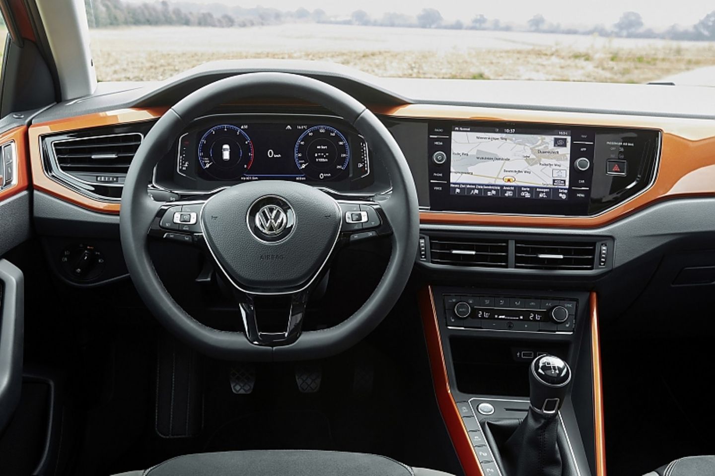 Das Cockpit ist übersichtlich
