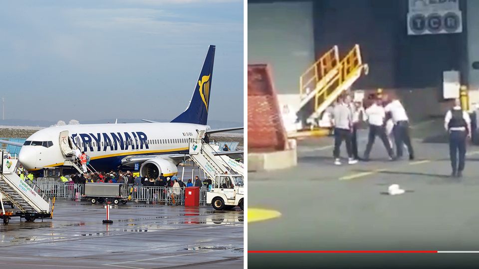 Der Zwischenfall ereignete sich am 25. August auf einem Ryanair-Flug von London nach Ibiza.