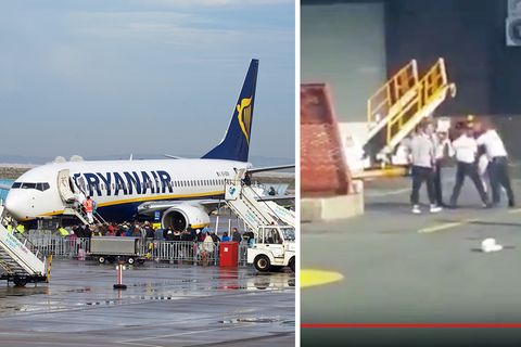 Der Zwischenfall ereignete sich am 25. August auf einem Ryanair-Flug von London nach Ibiza.