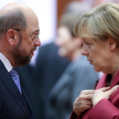 TV-Duell Angela Merkel vs Martin Schulz - Kanzlerin ließ Format bestimmen