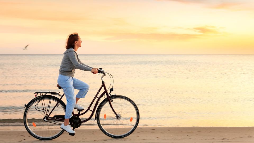 Höhere Unfallgefahr: Hollandrad mit flachem Einstieg Hollandrad mit flachem Einstieg