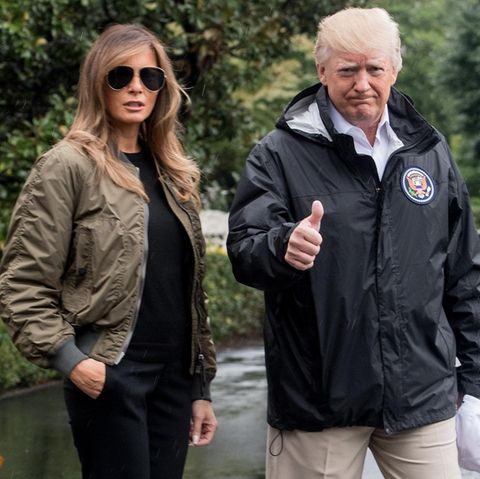 Donald und Ivanka Trump in Texas