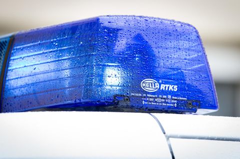 Die Polizei suchte auf einem Privatgrundstück nach Babyleichen