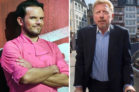 Boris Becker und Steffen Henssler