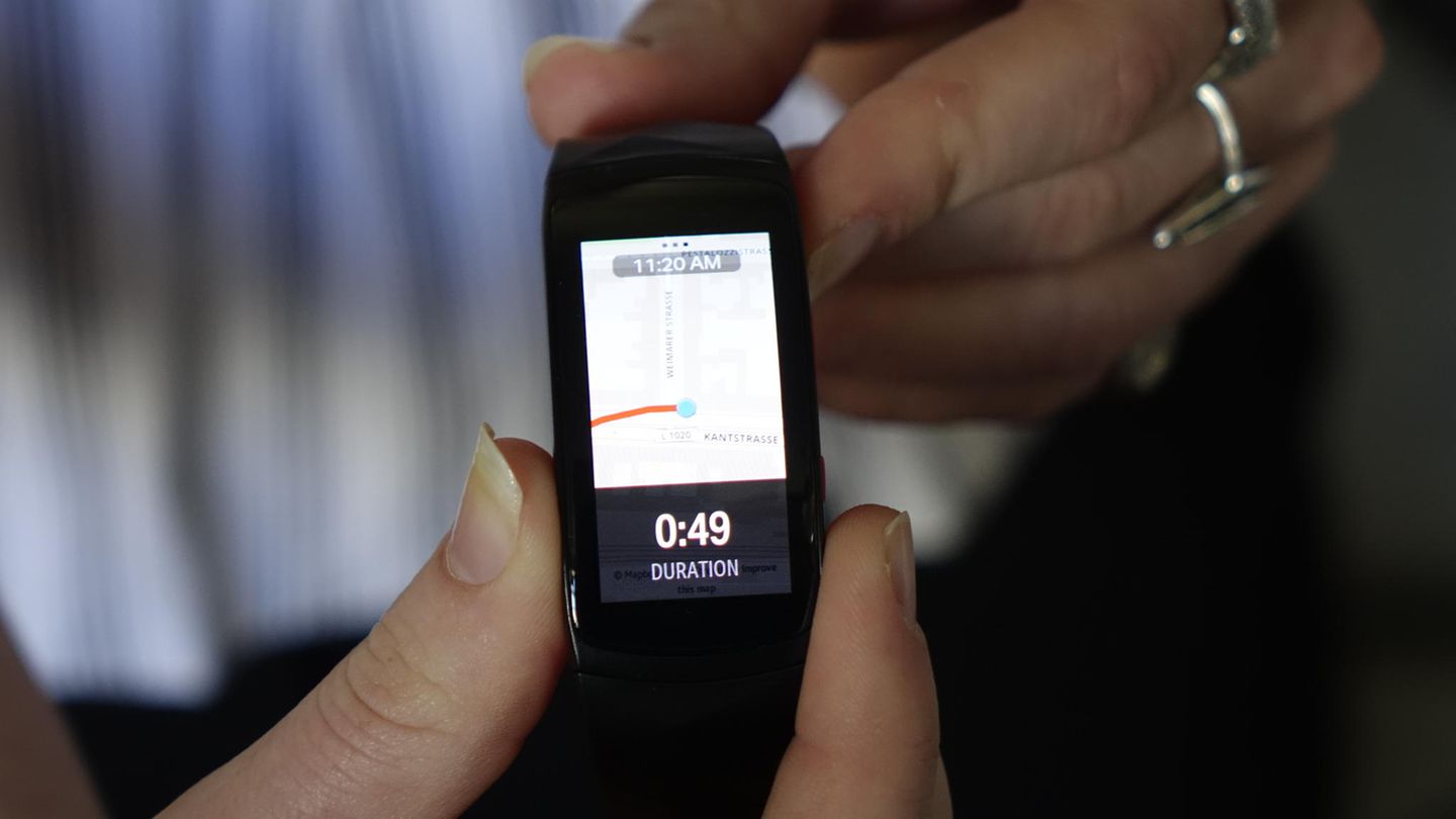 Dank des eingebauten GPS-Chips ist es auch für Jogger interessant.