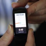 Dank des eingebauten GPS-Chips ist es auch für Jogger interessant.