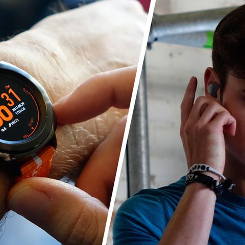Smartwatch und Bluetooth-Kopfhörer: Samsungs neue Fitness-Geräte: Sport frei